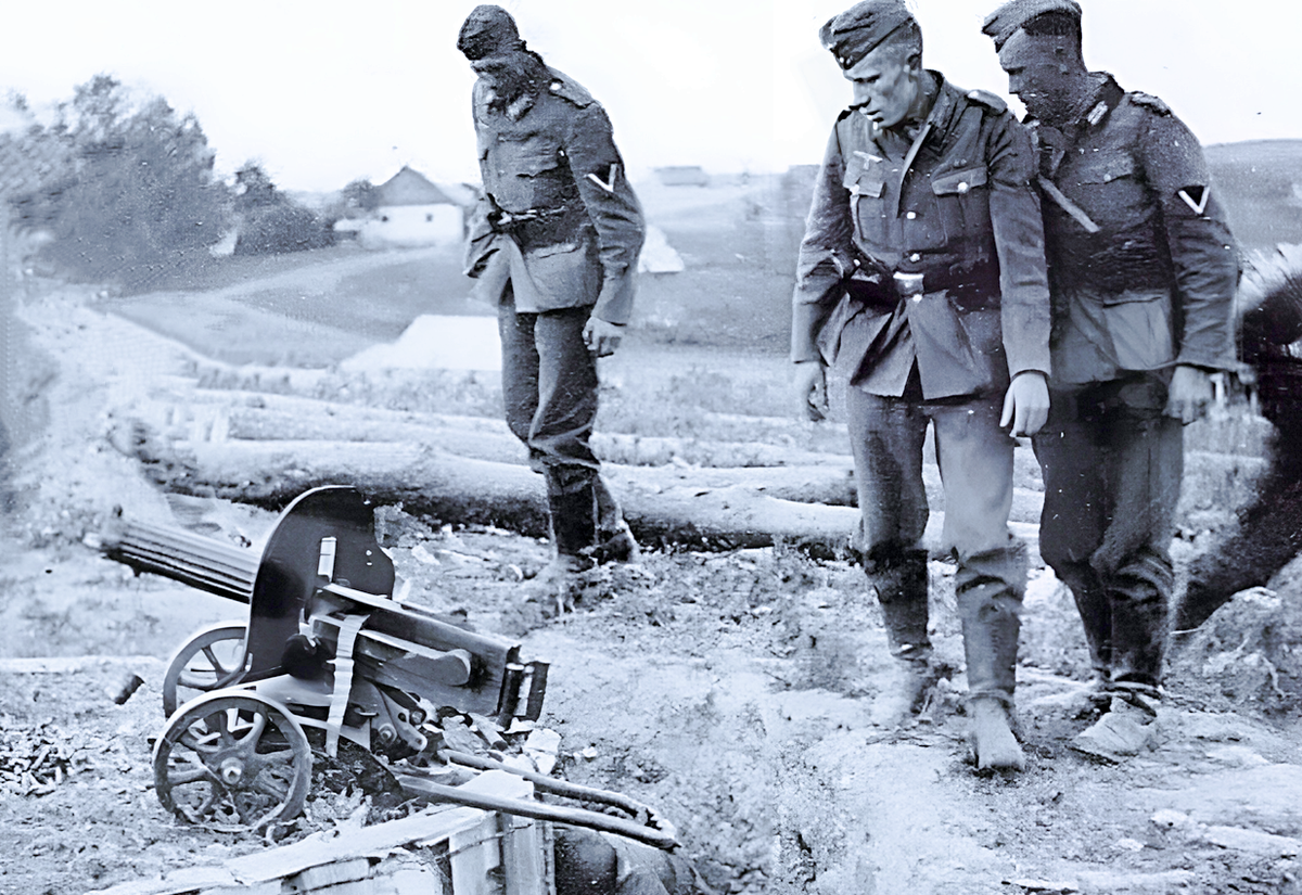 Гитлеровцы в окрестностях Сталинграда, август 1942 г.