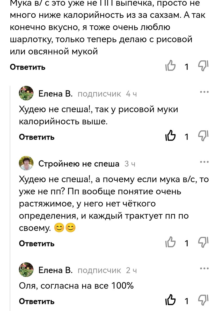 Привет всем! Друзья мои, как всегда, большое спасибо за обратную связь и темы для обсуждений! Вчера я опубликовала вот этот рецепт.   И под одним из комментариев у нас произошла полемика.