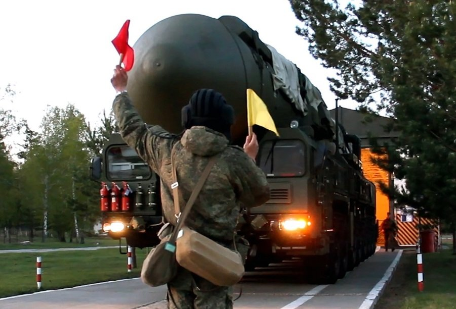 Автономная пусковая установка ПГРК "Ярс", выведенная на маршруты боевого патрулирования - Фото: Пресс-служба Минобороны РФ/ТАСС