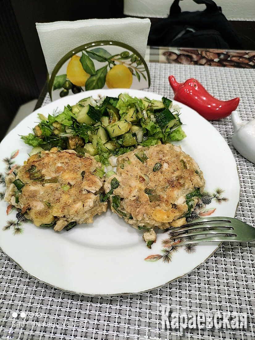 Котлеты куриные с сыром