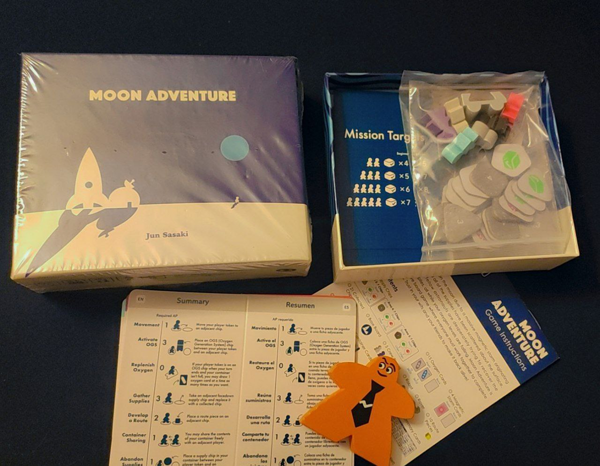 Moon adventure by Oink Games. Подробный обзор. | Птичка и Тошка. Блог о  лучших настольных играх. | Дзен