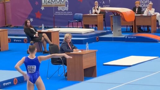 RusGymnastics | Vilyam Katyn | Анастасия Толстая - Вольные упражнения ...