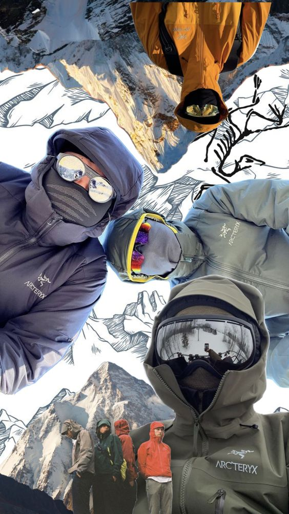 Модели в одежде Arc'teryx