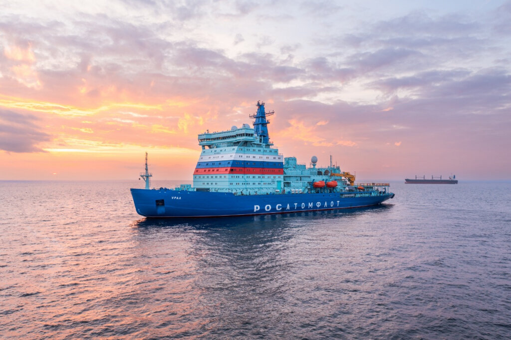 Атомный ледокол проекта 22220 "Урал" / Фото: Балтийский завод  📷
