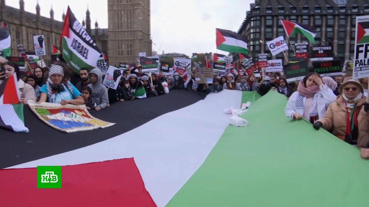      Палестино-израильский    конфликт обострил общественное противостояние в Европе