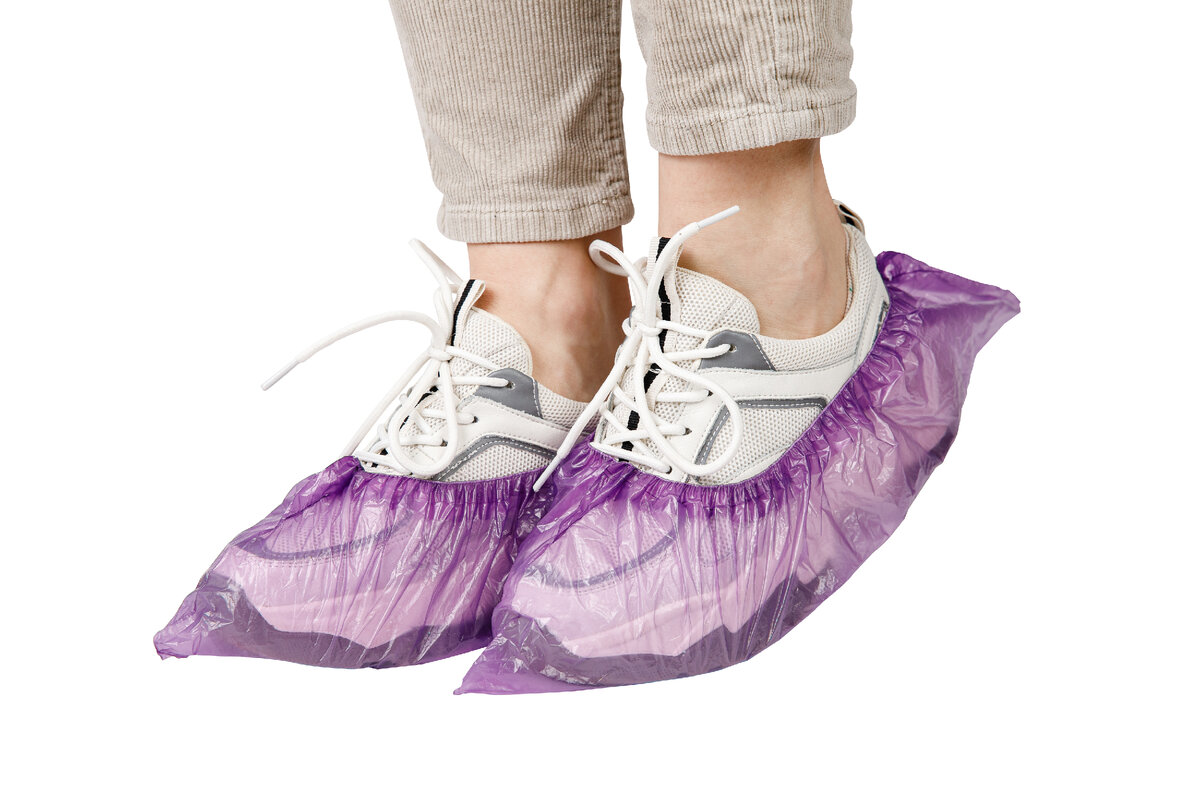 Одноразовые бахилы в ассортименте