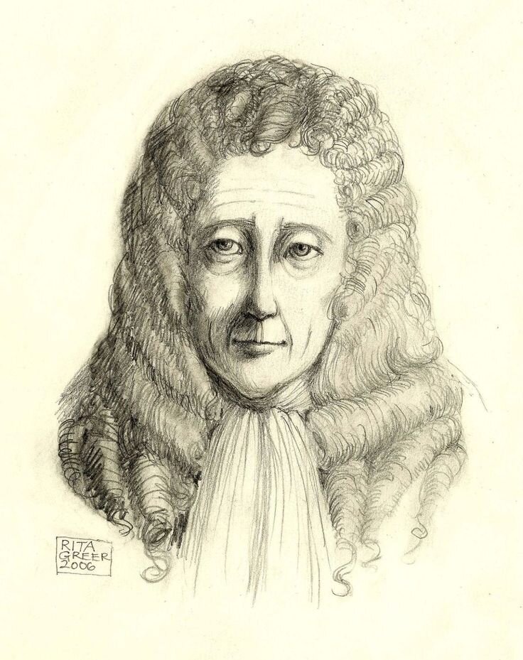 Предположительно, так выглядел Роберт Гук (18 (28) июля 1635 - 3 (14) марта 1703)