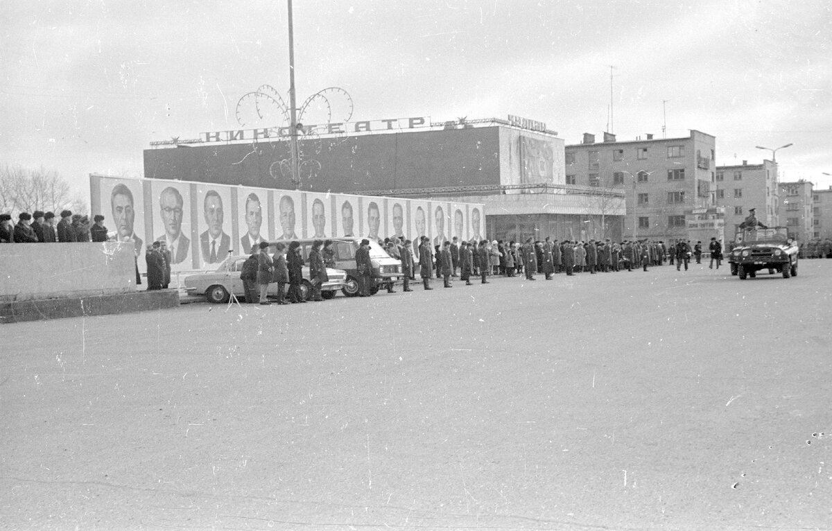 Демонстрация КАМАЗА 1971.