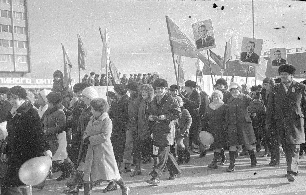 Демонстрация КАМАЗА 1971.