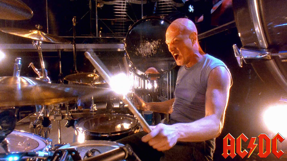 30 октября 1946 года родился Chris Slade (AC/DC). | Playdrums. С барабанами  по жизни! | Дзен