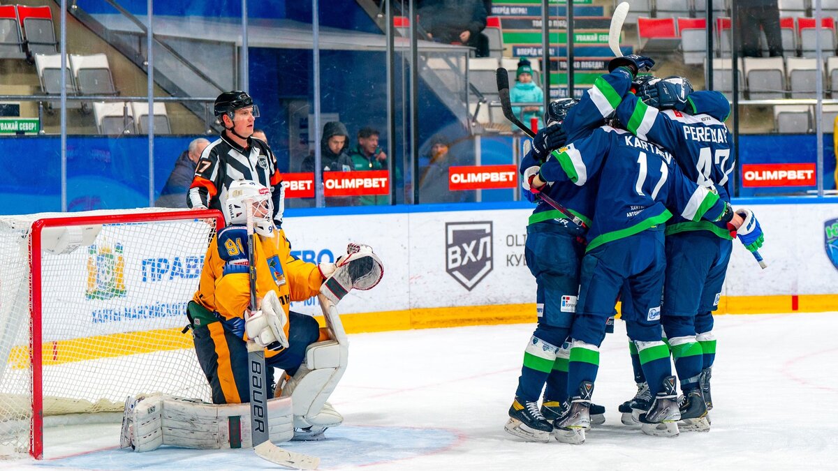    Хоккеисты «Челнов» всухую проиграли «Югре»