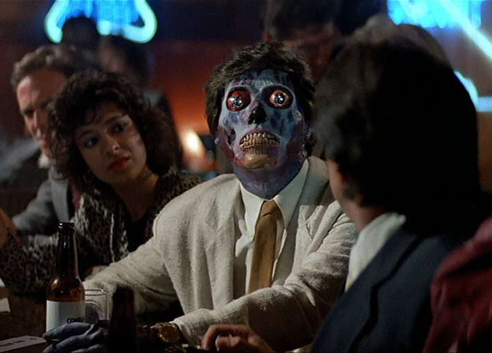 Кадр из фильма «Чужие среди нас» / They Live, 1988, Alive Films