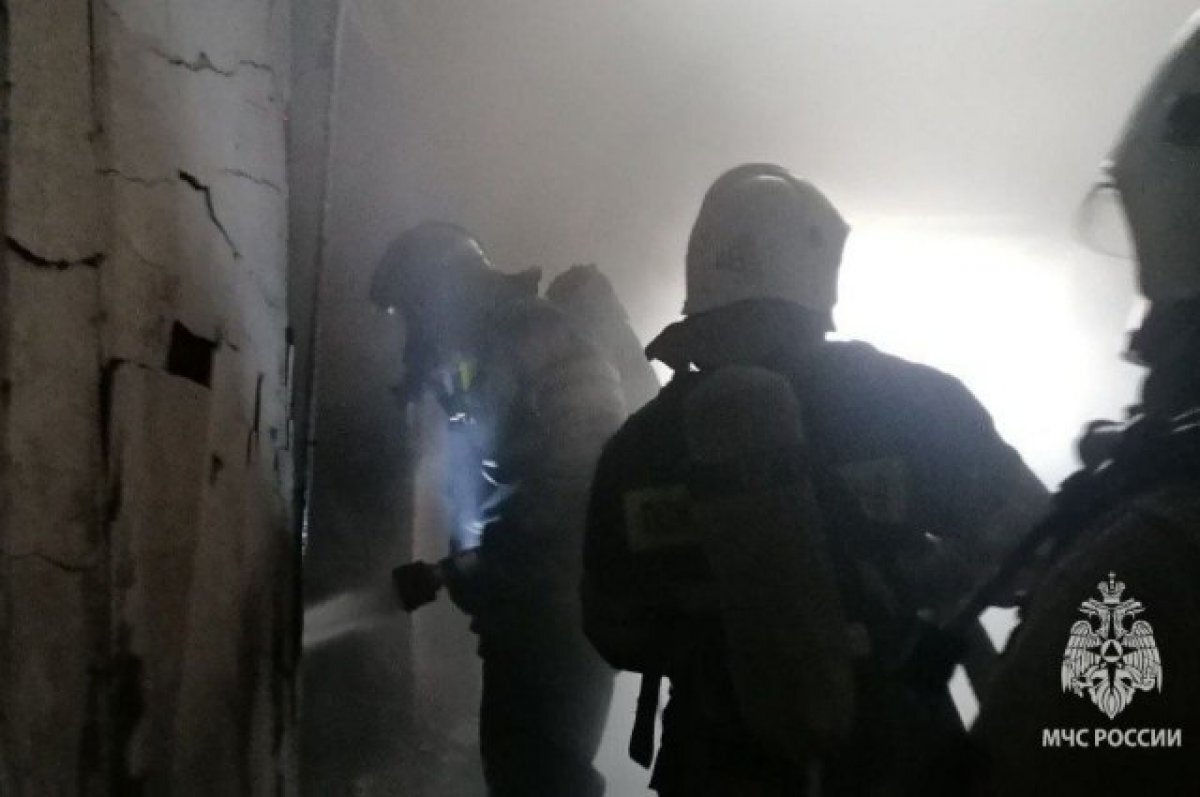    Двое подростков спасли людей во время пожара в офисном здании в Башкирии