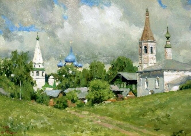 Суздаль  20 х 30 см. 2009г
