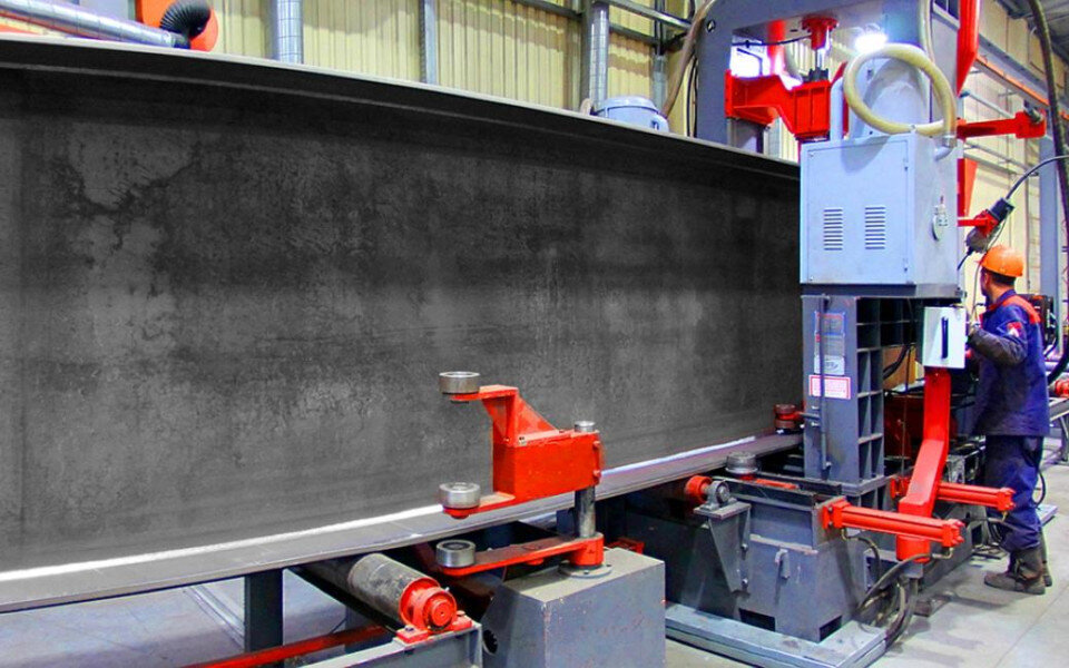 Линия сварки двутавров ЗМК "Андромета"