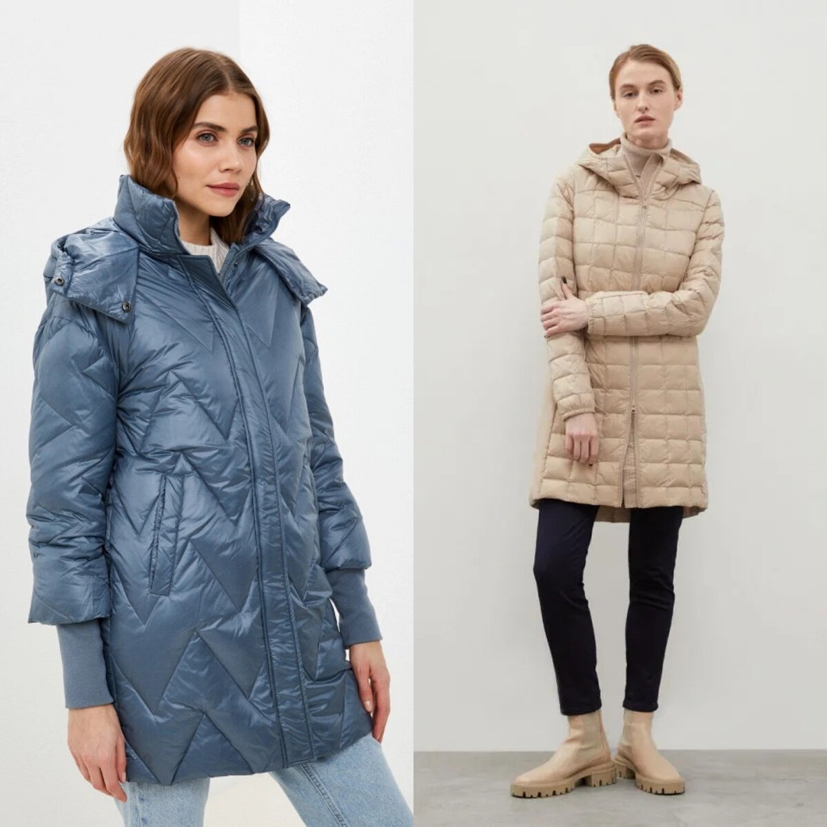 Пример пуховика с сайта Lamoda
