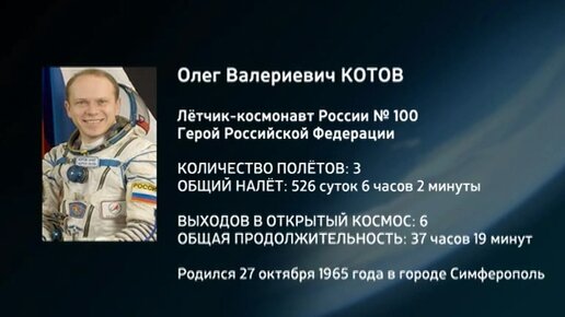 Энциклопедия космонавтов. Олег Котов