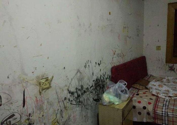 Примерно такое состояние комнаты я обнаружила после "Чудесной" квартирантки.