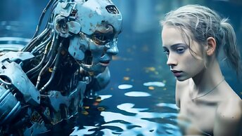 Девушка-робот обнаруживает, что она машина, которую заменили ее родители