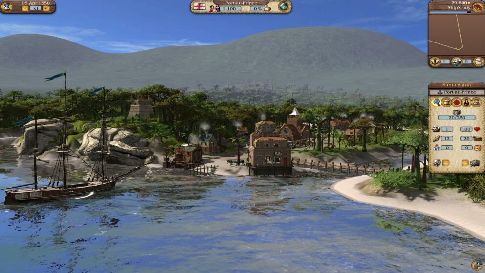 Port Royale 3. Level desing image