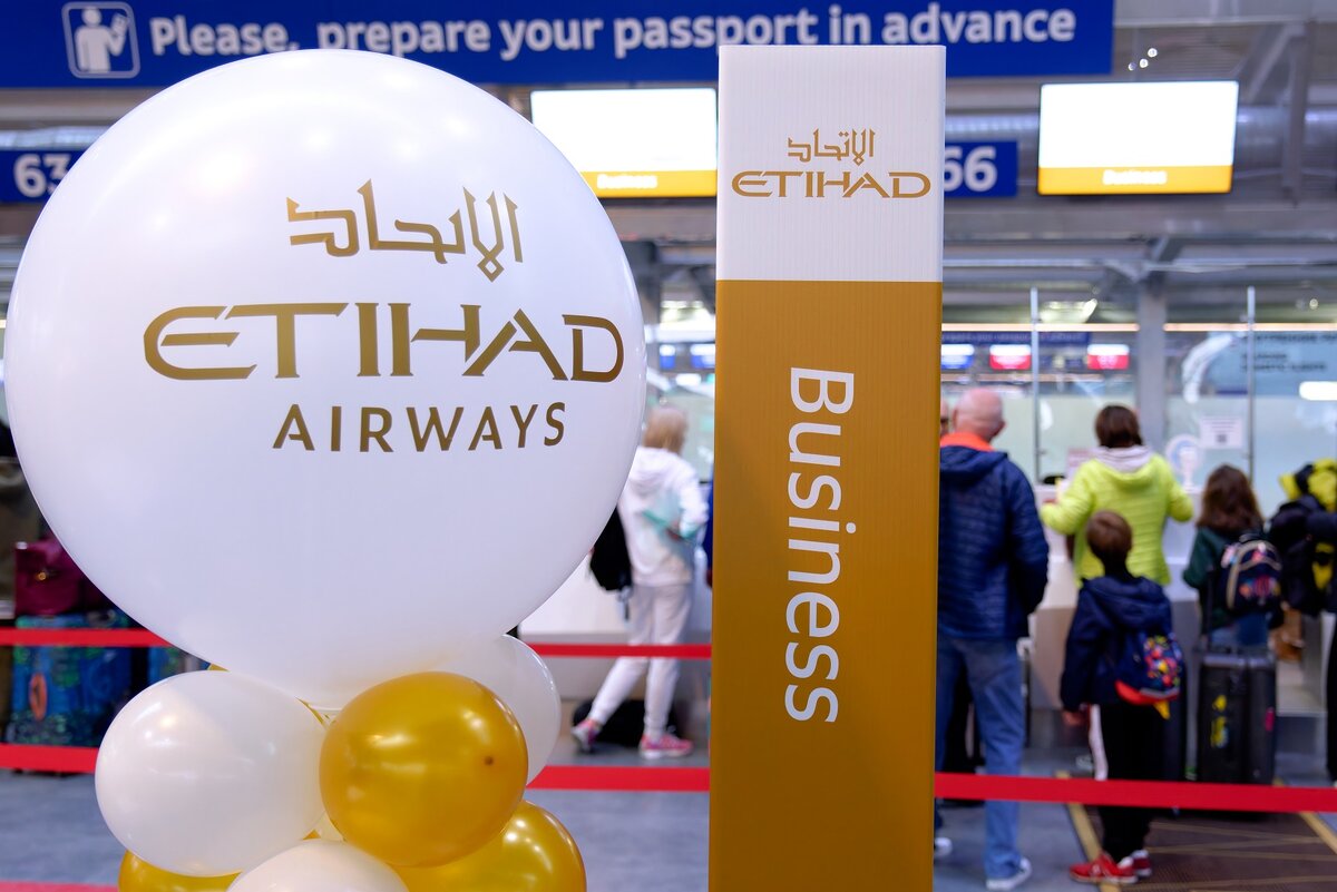 Авиакомпания Etihad Airways выполнила первый рейс из аэропорта Пулково в  Абу-Даби | Аэропорт Пулково | Дзен