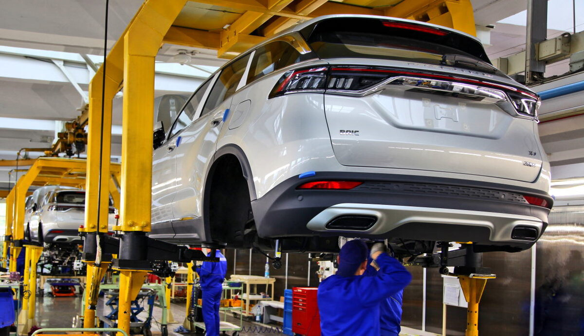 Сборка кроссоверов BAIC X7 на «Автоторе» 