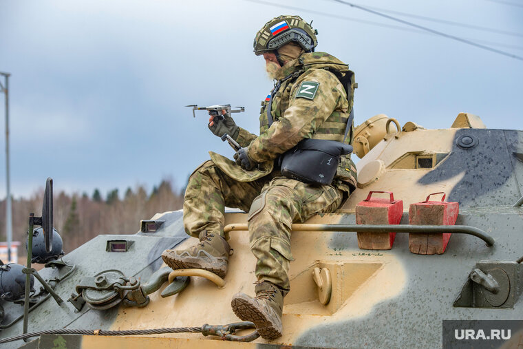    Бойцы из Курганской области попросили земляков купить квадрокоптер