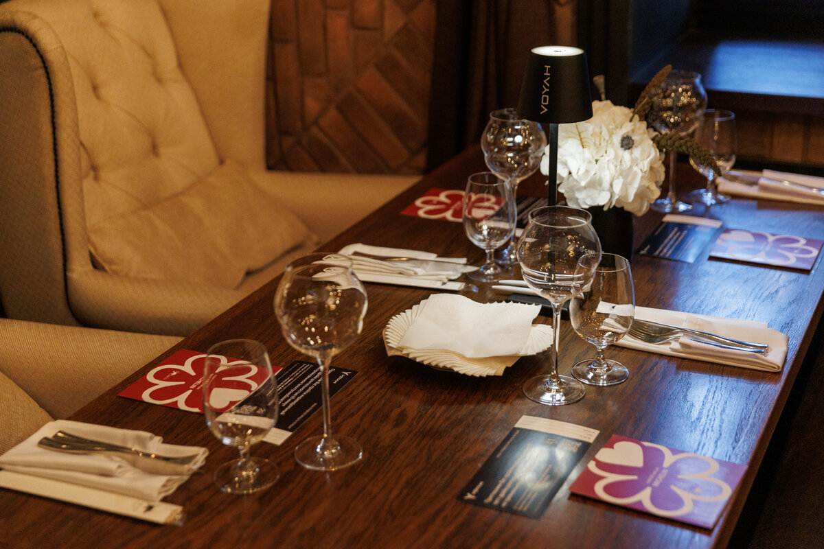 Подготовка к ужину MICHELIN