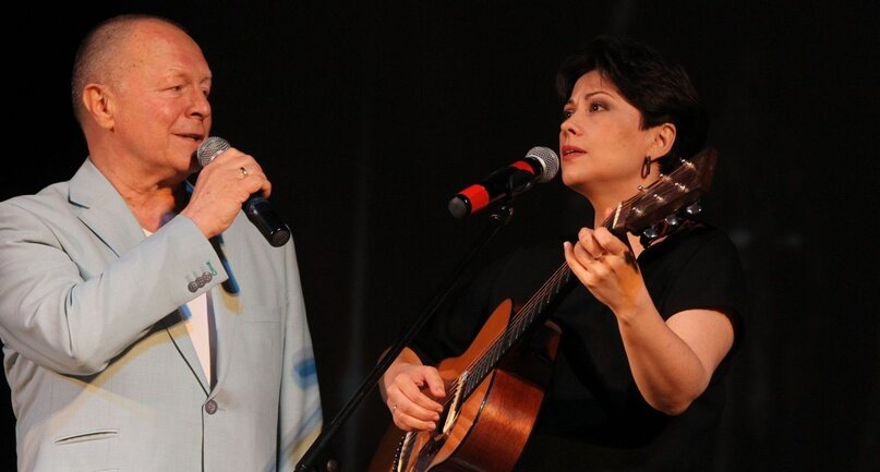 Заслуженный артист России Борис Галкин и певица Инна Разумихина