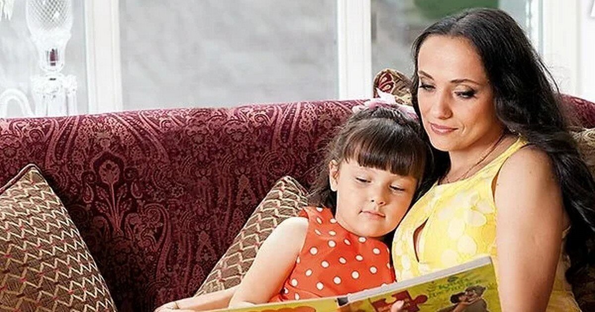 Ольга. дочь актера, семейное фото