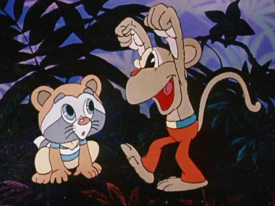 Кадр из мультфильма "Крошка Енот"