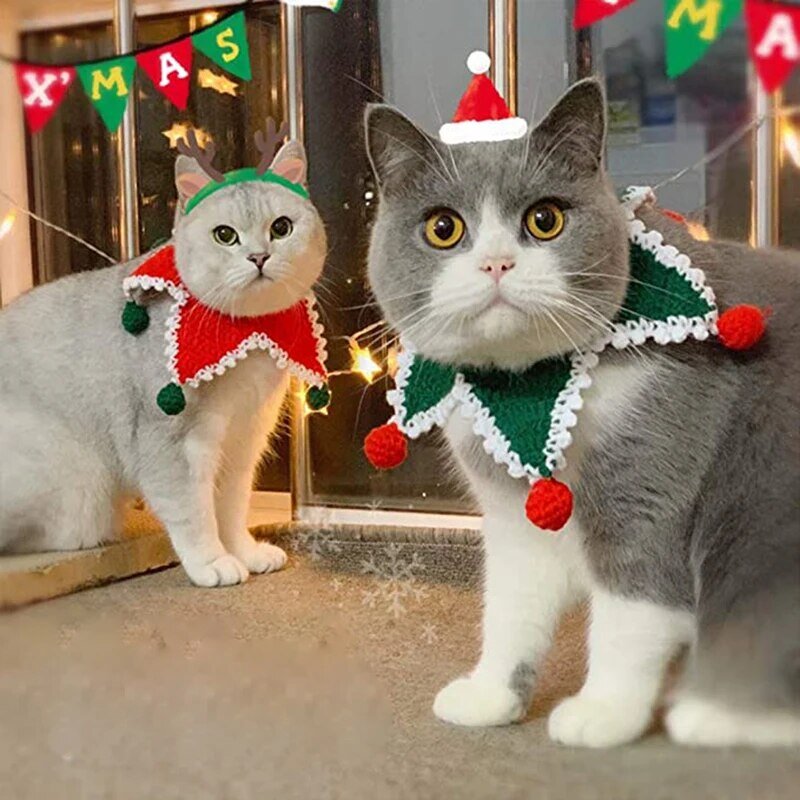 20 новогодних нарядов для котов