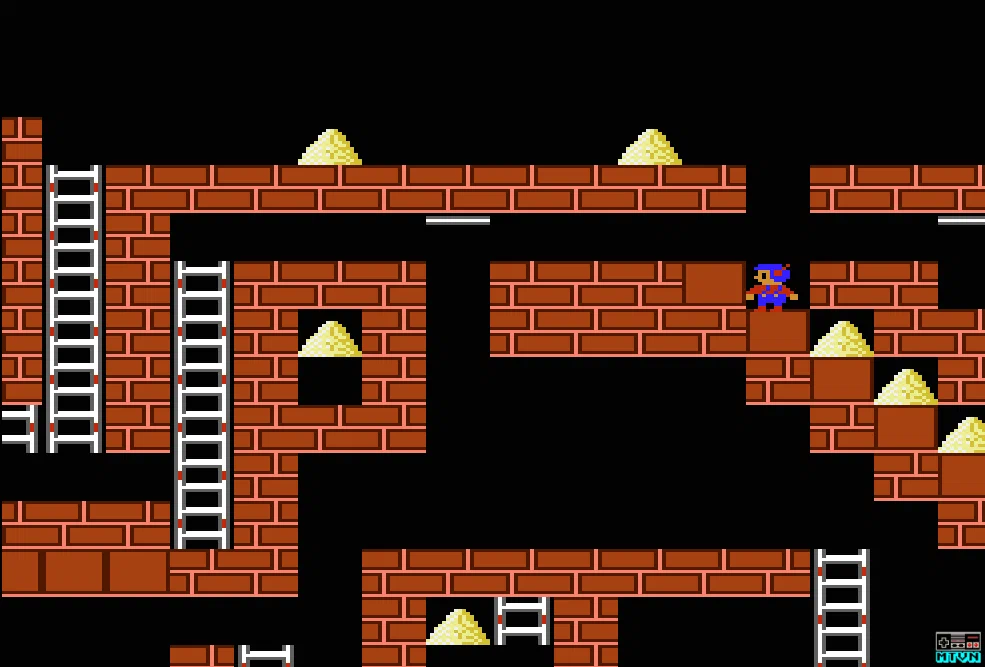 Игра искатель золотом. Игра Денди lode Runner. Championship lode Runner Денди. Championship lode Runner NES. Lode Runner золотоискатель.