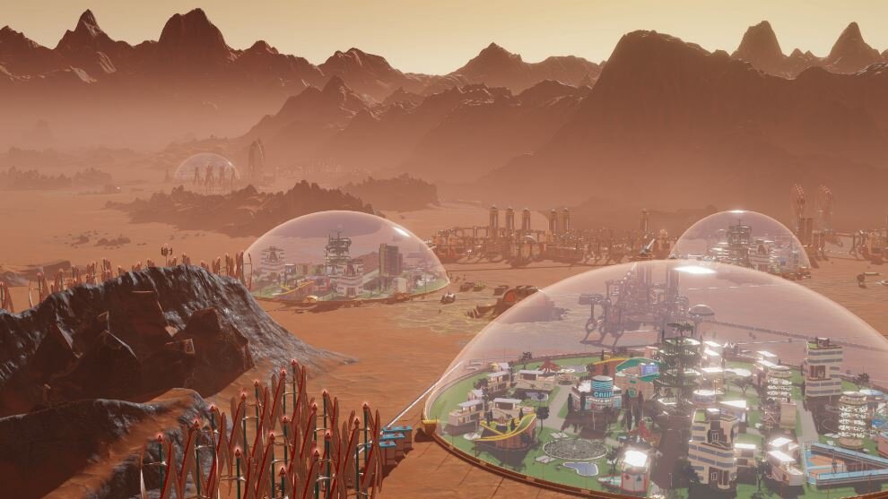 Surviving Mars. Level desing image