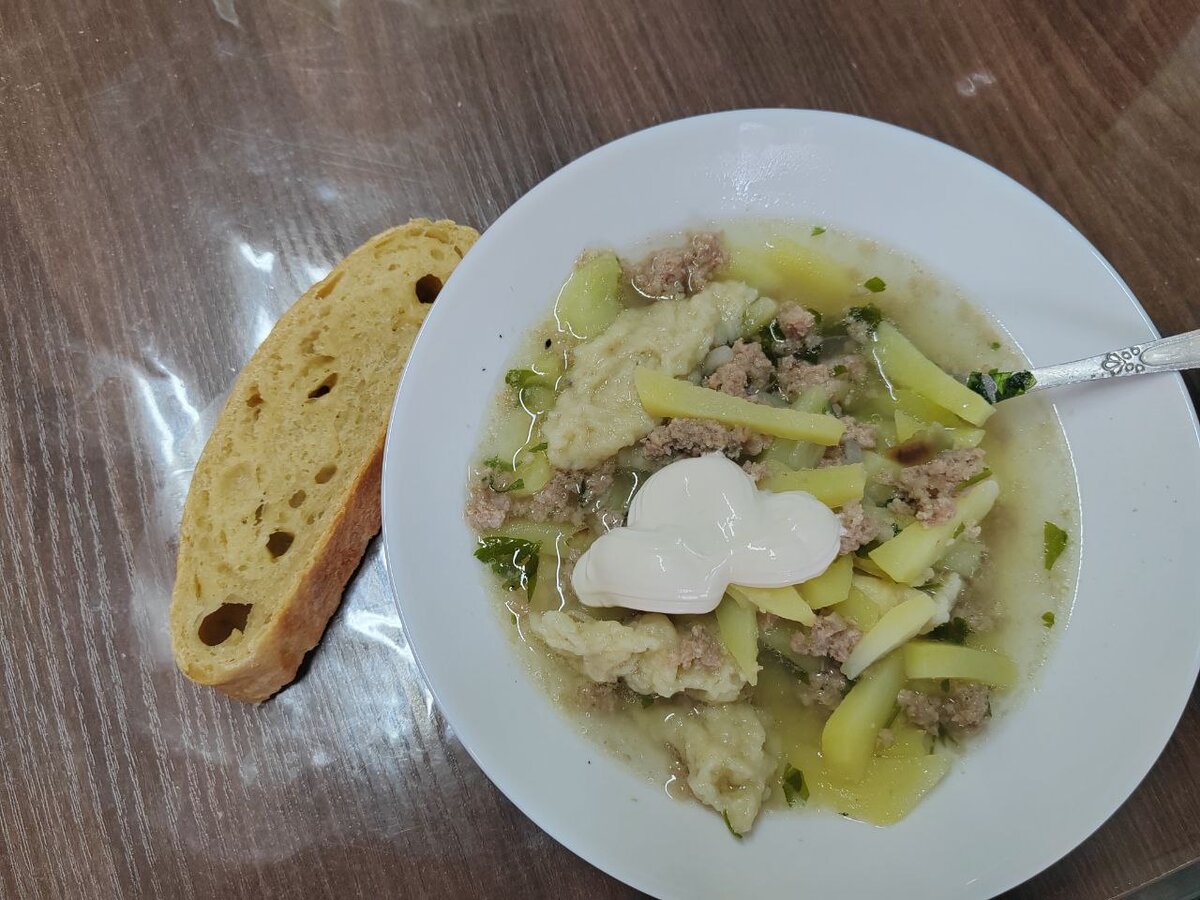 Как приготовить суп с галушками