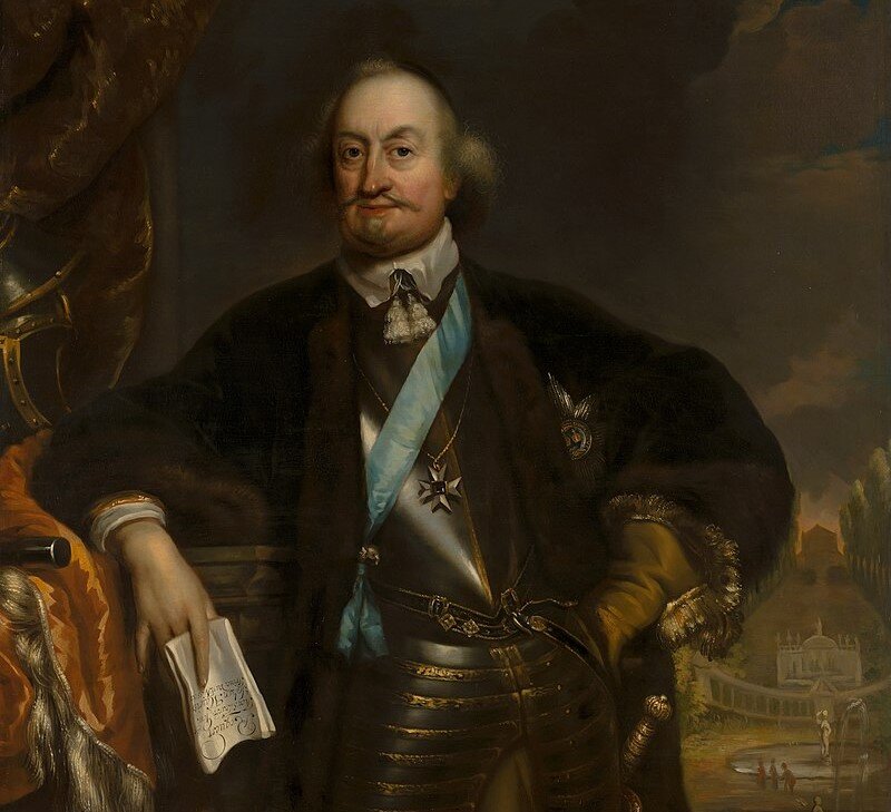 Ян де Бан. Портрет Иоганна Морица (1604-1679), графа Нассау-Зиген, между ок. 1668 и ок. 1670. Маурицхёйс, Гаага.