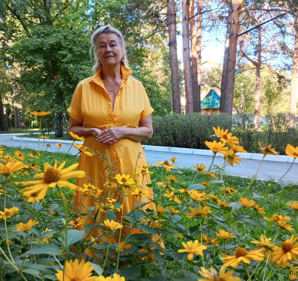 Светлана Мамонтова - серебряный волонтёр © Фото из личного архива автора рецепта