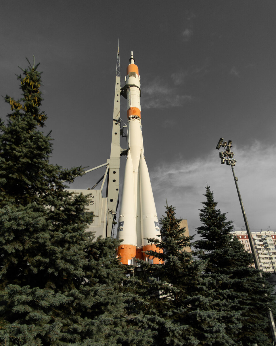 Монумент ракета-носитель «Союз»