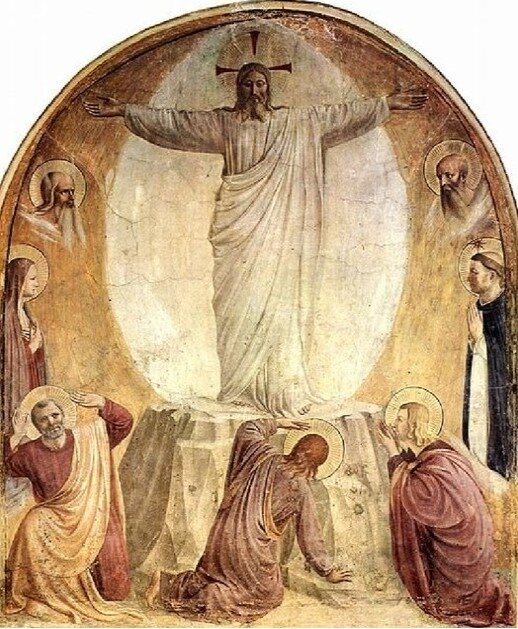 Фра Анджелико. "Преображение».