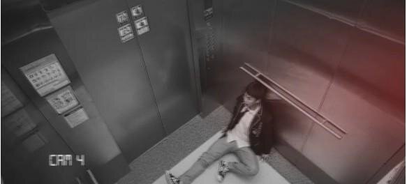 Запись с камеры в лифте. 