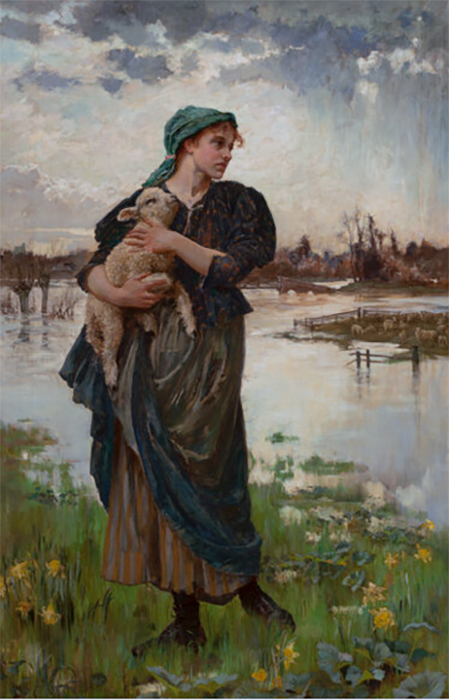 Верная пастушка, 1886