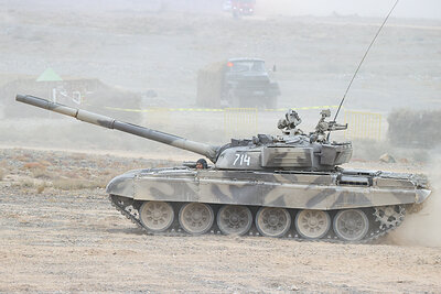 Т-72 НА ВООРУЖЕНИИ АРМИИ КИРГИЗИИ. ФОТО: PETROV SERGEY/NEWS.RU/GLOBALLOOKPRESS