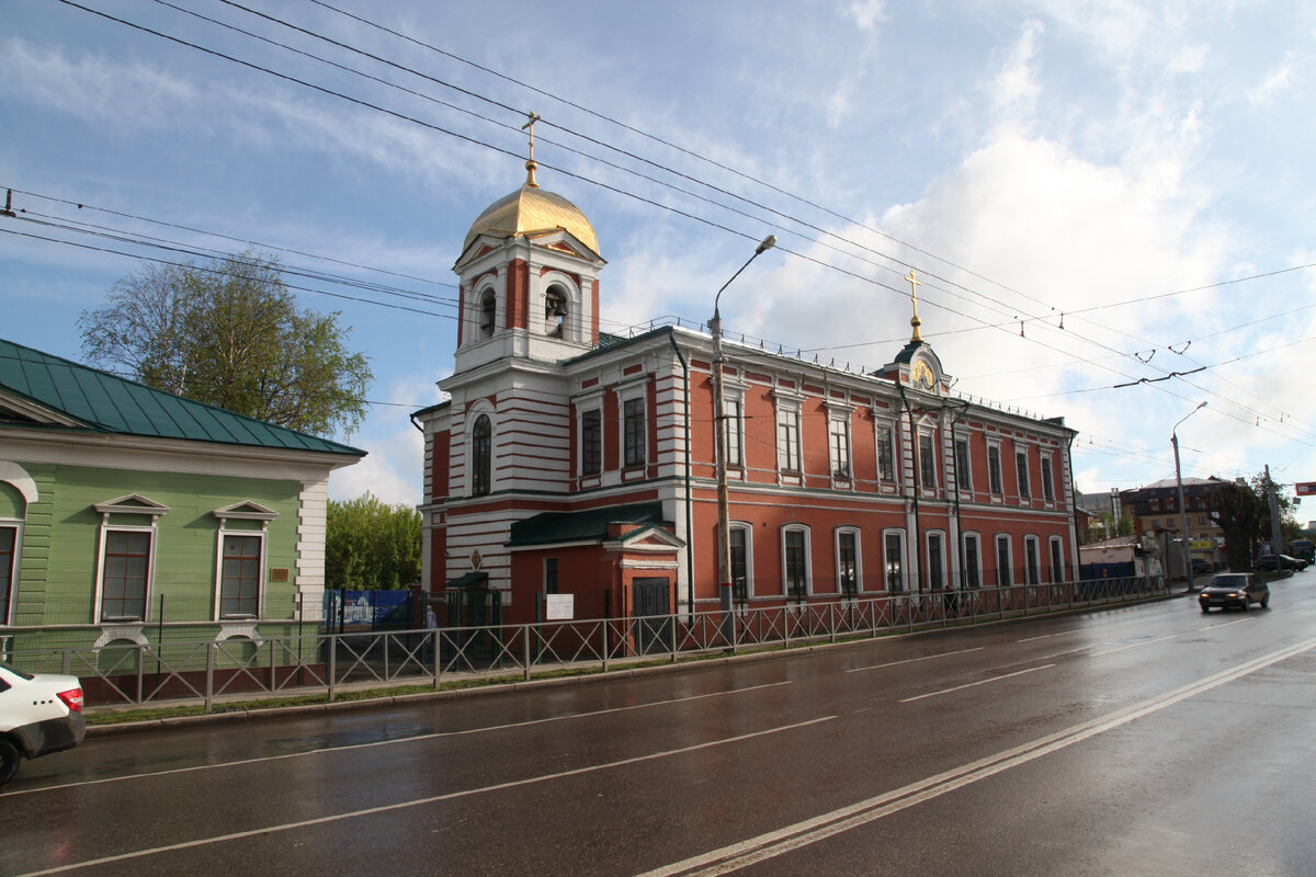 Храм Святой Троицы зимой Пермь