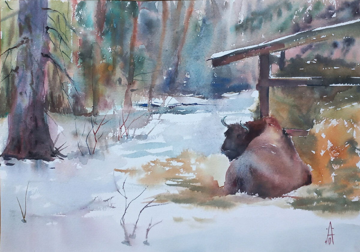 Десятчикова Алена, Зубриха на отдыхе