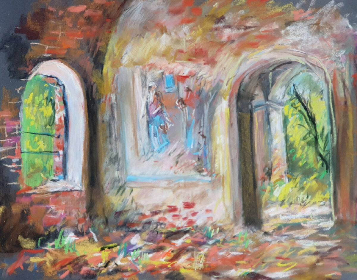 Грязева Вера, Фреска в Преображенской церкви