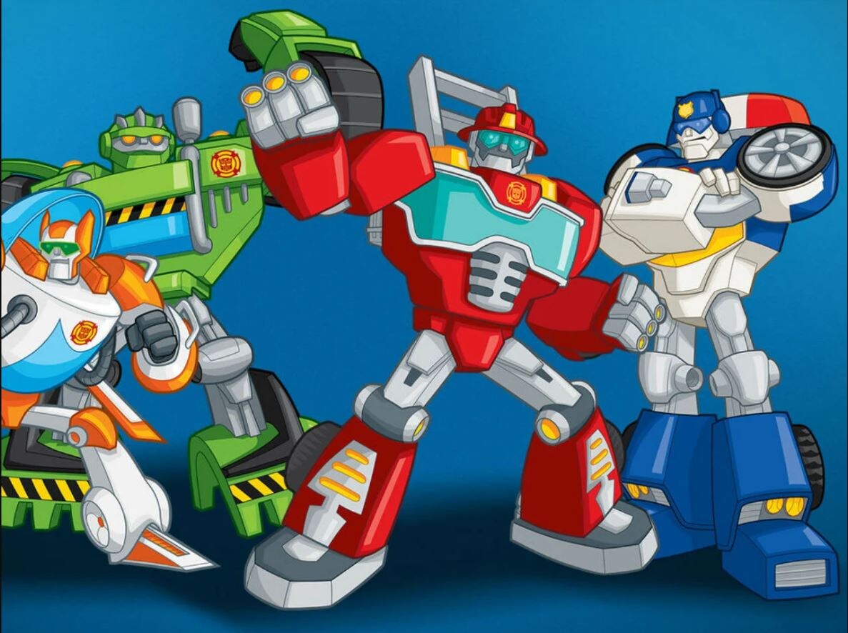 Трансформеры боты-спасатели