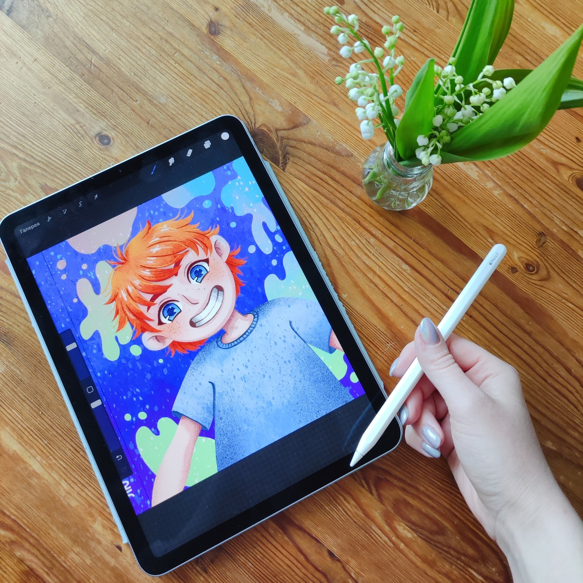 Как давно ты рисуешь? Кажется, что как только научилась держать что-то пишущее в руках © ANYA.KAMI