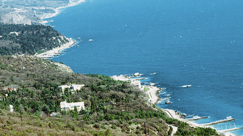    Берег Черного моря в Крыму ©Игорь Михалев РИА Новости