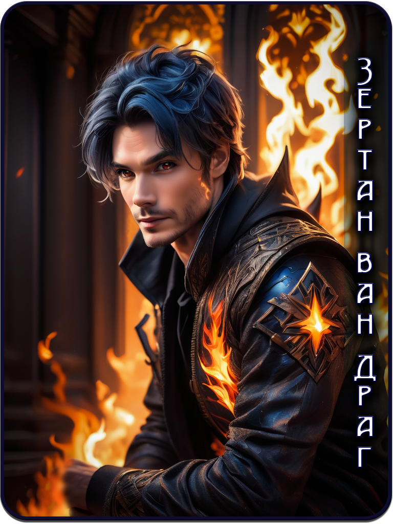 Зертан ван Драг, преподаватель огненных  