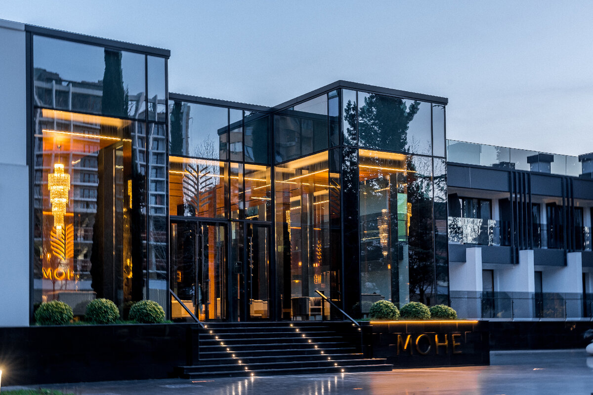 Курортный городок Адлера 